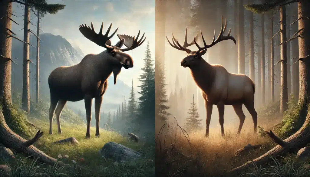 moose vs elk